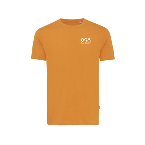 IQONIQ Bryce T-Shirt aus recycelter Baumwolle sundial orange bedrucken, Art.-Nr. T9100.012.XXXL