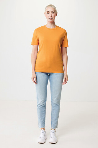 IQONIQ Bryce T-Shirt aus recycelter Baumwolle sundial orange bedrucken, Art.-Nr. T9100.012.XXXL