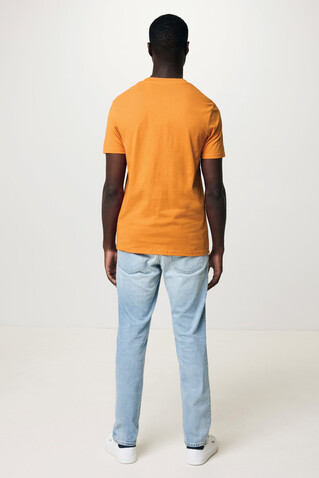 IQONIQ Bryce T-Shirt aus recycelter Baumwolle sundial orange bedrucken, Art.-Nr. T9100.012.XXXL