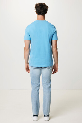 IQONIQ Bryce T-Shirt aus recycelter Baumwolle tranquil blue bedrucken, Art.-Nr. T9100.010.XXXL IQONIQ Bryce T-Shirt aus recycelter Baumwolle tranquil blue bedrucken, Art.-Nr. T9100.010.XXXL