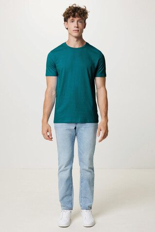 IQONIQ Bryce T-Shirt aus recycelter Baumwolle verdigris bedrucken, Art.-Nr. T9100.009.XS IQONIQ Bryce T-Shirt aus recycelter Baumwolle verdigris bedrucken, Art.-Nr. T9100.009.XS