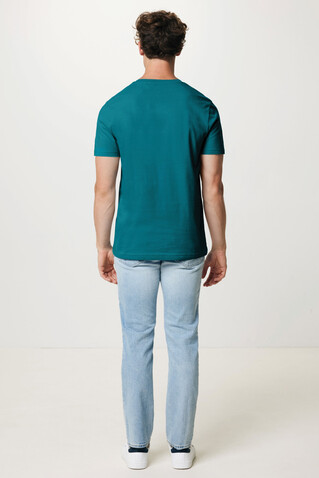 IQONIQ Bryce T-Shirt aus recycelter Baumwolle verdigris bedrucken, Art.-Nr. T9100.009.XS IQONIQ Bryce T-Shirt aus recycelter Baumwolle verdigris bedrucken, Art.-Nr. T9100.009.XS
