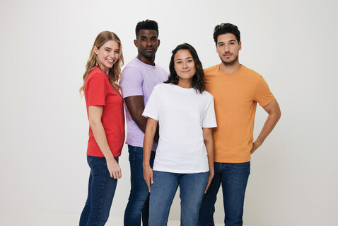 IQONIQ Bryce T-Shirt aus recycelter Baumwolle luscious red bedrucken, Art.-Nr. T9100.008.XS IQONIQ Bryce T-Shirt aus recycelter Baumwolle luscious red bedrucken, Art.-Nr. T9100.008.XS