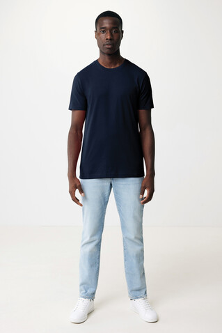 IQONIQ Bryce T-Shirt aus recycelter Baumwolle navy blau bedrucken, Art.-Nr. T9100.002.M IQONIQ Bryce T-Shirt aus recycelter Baumwolle navy blau bedrucken, Art.-Nr. T9100.002.M