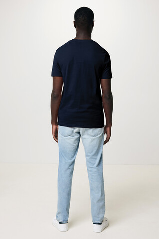 IQONIQ Bryce T-Shirt aus recycelter Baumwolle navy blau bedrucken, Art.-Nr. T9100.002.M IQONIQ Bryce T-Shirt aus recycelter Baumwolle navy blau bedrucken, Art.-Nr. T9100.002.M