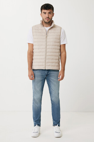IQONIQ Meru Herren Bodywarmer aus recyceltem Polyester beige bedrucken, Art.-Nr. T1702.030.XXXL IQONIQ Meru Herren Bodywarmer aus recyceltem Polyester beige bedrucken, Art.-Nr. T1702.030.XXXL