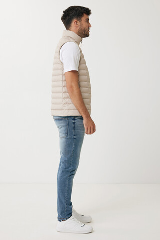 IQONIQ Meru Herren Bodywarmer aus recyceltem Polyester beige bedrucken, Art.-Nr. T1702.030.XXXL IQONIQ Meru Herren Bodywarmer aus recyceltem Polyester beige bedrucken, Art.-Nr. T1702.030.XXXL