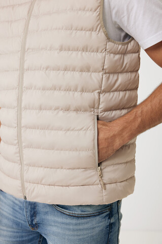 IQONIQ Meru Herren Bodywarmer aus recyceltem Polyester beige bedrucken, Art.-Nr. T1702.030.XXXL IQONIQ Meru Herren Bodywarmer aus recyceltem Polyester beige bedrucken, Art.-Nr. T1702.030.XXXL