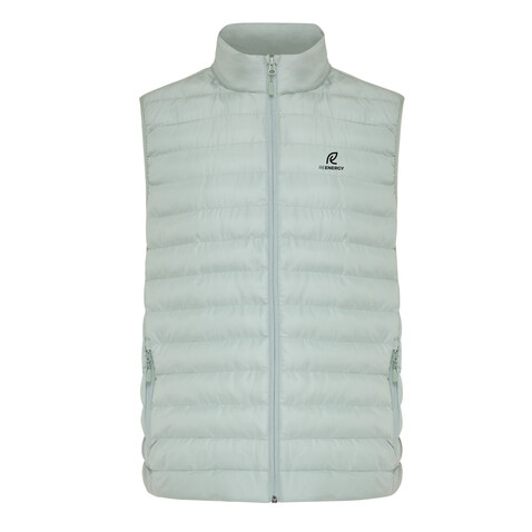 IQONIQ Meru Herren Bodywarmer aus recyceltem Polyester Iceberg green bedrucken, Art.-Nr. T1702.023.M IQONIQ Meru Herren Bodywarmer aus recyceltem Polyester Iceberg green bedrucken, Art.-Nr. T1702.023.M