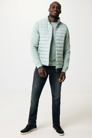 IQONIQ Meru Herren Bodywarmer aus recyceltem Polyester Iceberg green bedrucken, Art.-Nr. T1702.023.M IQONIQ Meru Herren Bodywarmer aus recyceltem Polyester Iceberg green bedrucken, Art.-Nr. T1702.023.M