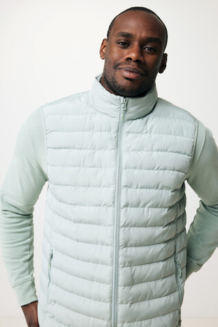 IQONIQ Meru Herren Bodywarmer aus recyceltem Polyester Iceberg green bedrucken, Art.-Nr. T1702.023.M IQONIQ Meru Herren Bodywarmer aus recyceltem Polyester Iceberg green bedrucken, Art.-Nr. T1702.023.M