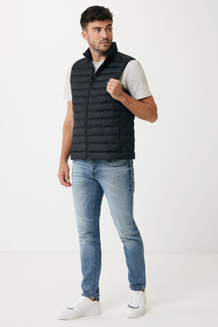 IQONIQ Meru Herren Bodywarmer aus recyceltem Polyester schwarz bedrucken, Art.-Nr. T1702.001.4XL IQONIQ Meru Herren Bodywarmer aus recyceltem Polyester schwarz bedrucken, Art.-Nr. T1702.001.4XL