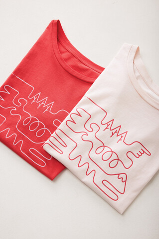 IQONIQ Yala Damen T-Shirt aus recycelter Baumwolle cloud pink bedrucken, Art.-Nr. T4100.039.XXL IQONIQ Yala Damen T-Shirt aus recycelter Baumwolle cloud pink bedrucken, Art.-Nr. T4100.039.XXL