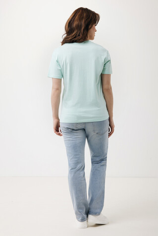 IQONIQ Yala Damen T-Shirt aus recycelter Baumwolle crushed mint bedrucken, Art.-Nr. T4100.037.XS