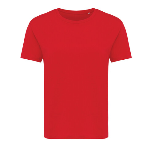 IQONIQ Yala Damen T-Shirt aus recycelter Baumwolle rot bedrucken, Art.-Nr. T4100.029.XXS