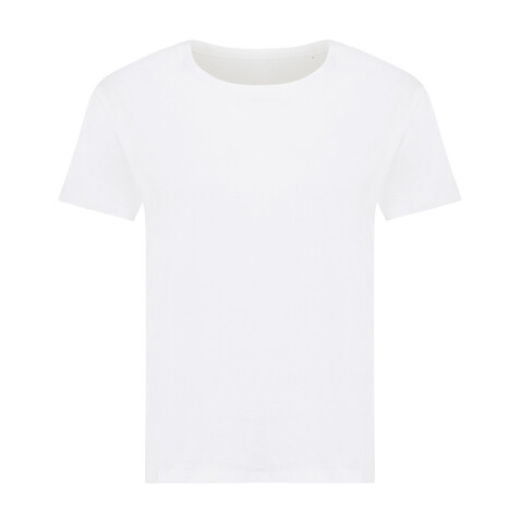 IQONIQ Yala Damen T-Shirt aus recycelter Baumwolle recycled white bedrucken, Art.-Nr. T4100.004.XL IQONIQ Yala Damen T-Shirt aus recycelter Baumwolle recycled white bedrucken, Art.-Nr. T4100.004.XL