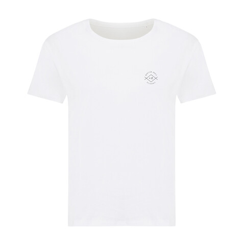 IQONIQ Yala Damen T-Shirt aus recycelter Baumwolle recycled white bedrucken, Art.-Nr. T4100.004.XL IQONIQ Yala Damen T-Shirt aus recycelter Baumwolle recycled white bedrucken, Art.-Nr. T4100.004.XL