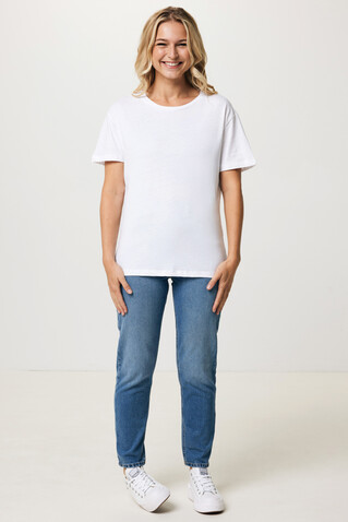 IQONIQ Yala Damen T-Shirt aus recycelter Baumwolle recycled white bedrucken, Art.-Nr. T4100.004.XL IQONIQ Yala Damen T-Shirt aus recycelter Baumwolle recycled white bedrucken, Art.-Nr. T4100.004.XL