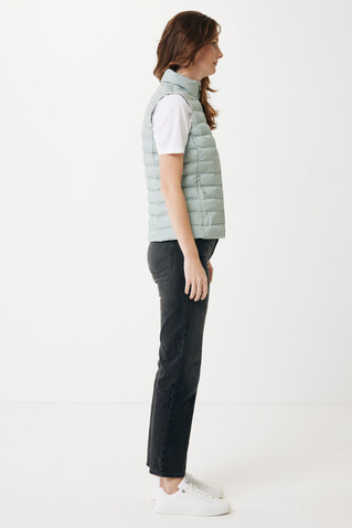 IQONIQ Meru Damen Bodywarmer aus recyceltem Polyester Iceberg green bedrucken, Art.-Nr. T4702.023.XXS IQONIQ Meru Damen Bodywarmer aus recyceltem Polyester Iceberg green bedrucken, Art.-Nr. T4702.023.XXS