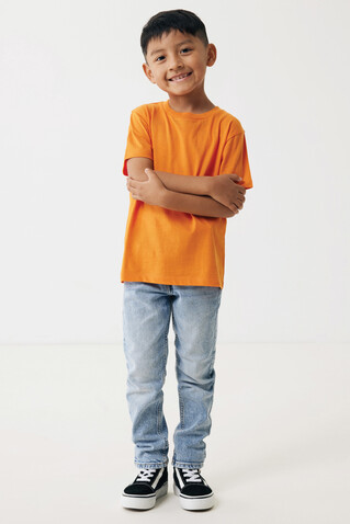 IQONIQ Koli Kids T-Shirt aus recycelter Baumwolle orange bedrucken, Art.-Nr. T6100.044.1314