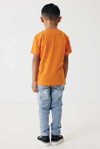 IQONIQ Koli Kids T-Shirt aus recycelter Baumwolle orange bedrucken, Art.-Nr. T6100.044.1314