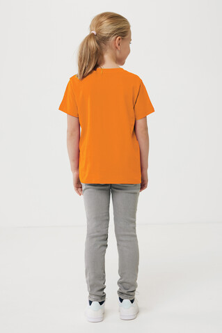 IQONIQ Koli Kids T-Shirt aus recycelter Baumwolle orange bedrucken, Art.-Nr. T6100.044.1314
