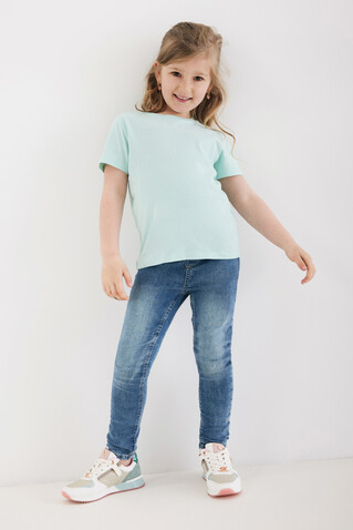 IQONIQ Koli Kids T-Shirt aus recycelter Baumwolle crushed mint bedrucken, Art.-Nr. T6100.037.910 IQONIQ Koli Kids T-Shirt aus recycelter Baumwolle crushed mint bedrucken, Art.-Nr. T6100.037.910