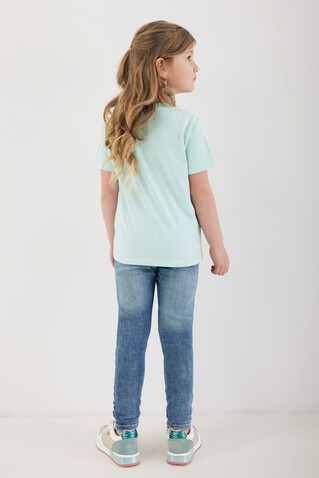 IQONIQ Koli Kids T-Shirt aus recycelter Baumwolle crushed mint bedrucken, Art.-Nr. T6100.037.910 IQONIQ Koli Kids T-Shirt aus recycelter Baumwolle crushed mint bedrucken, Art.-Nr. T6100.037.910