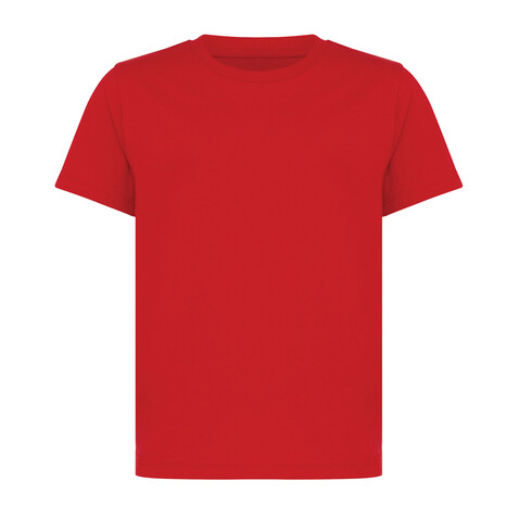 IQONIQ Koli Kids T-Shirt aus recycelter Baumwolle rot bedrucken, Art.-Nr. T6100.029.1112
