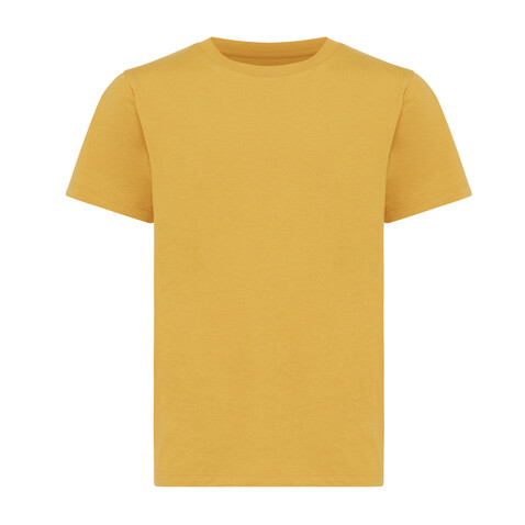 IQONIQ Koli Kids T-Shirt aus recycelter Baumwolle ochre yellow bedrucken, Art.-Nr. T6100.021.78 IQONIQ Koli Kids T-Shirt aus recycelter Baumwolle ochre yellow bedrucken, Art.-Nr. T6100.021.78
