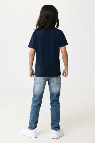 IQONIQ Koli Kids T-Shirt aus recycelter Baumwolle navy blau bedrucken, Art.-Nr. T6100.002.1112 IQONIQ Koli Kids T-Shirt aus recycelter Baumwolle navy blau bedrucken, Art.-Nr. T6100.002.1112