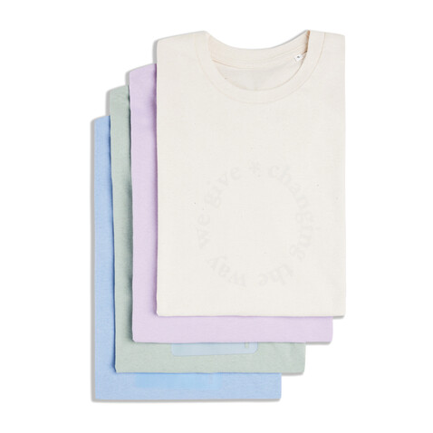 IQONIQ Manuel ungefärbtes T-Shirt aus recycelter Baumwolle natural raw bedrucken, Art.-Nr. T9101.018.XXXL