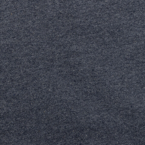 IQONIQ Manuel ungefärbtes T-Shirt aus recycelter Baumwolle heather navy bedrucken, Art.-Nr. T9101.016.L