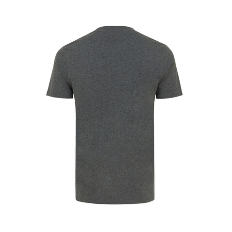 IQONIQ Manuel ungefärbtes T-Shirt aus recycelter Baumwolle heather anthracite bedrucken, Art.-Nr. T9101.014.L