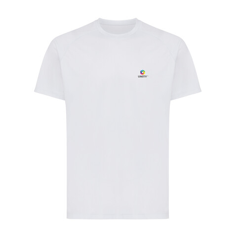 IQONIQ Tikal Sport Quick-Dry T-Shirt aus rec. Polyester Hellgrau bedrucken, Art.-Nr. T9102.031.XXXL