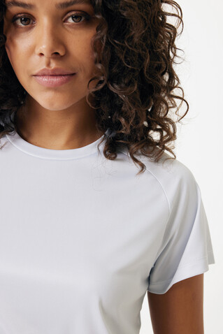 IQONIQ Tikal Sport Quick-Dry T-Shirt aus rec. Polyester Hellgrau bedrucken, Art.-Nr. T9102.031.XXXL
