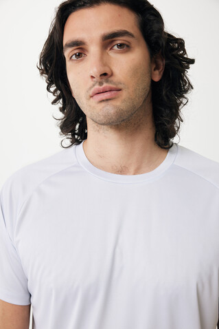 IQONIQ Tikal Sport Quick-Dry T-Shirt aus rec. Polyester Hellgrau bedrucken, Art.-Nr. T9102.031.XXXL