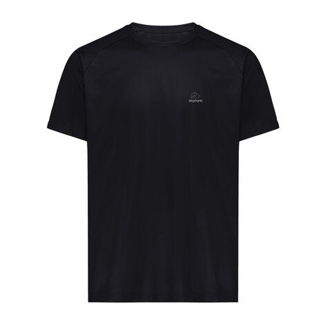 IQONIQ Tikal Sport Quick-Dry T-Shirt aus rec. Polyester schwarz bedrucken, Art.-Nr. T9102.001.XXL IQONIQ Tikal Sport Quick-Dry T-Shirt aus rec. Polyester schwarz bedrucken, Art.-Nr. T9102.001.XXL