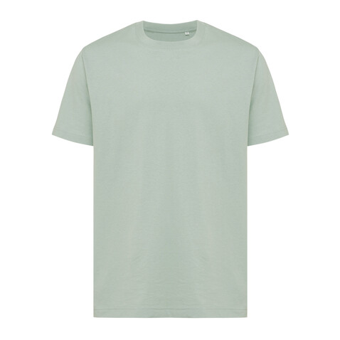 IQONIQ Kakadu relaxed T-Shirt aus recycelter Baumwolle Iceberg green bedrucken, Art.-Nr. T9103.023.XXXL