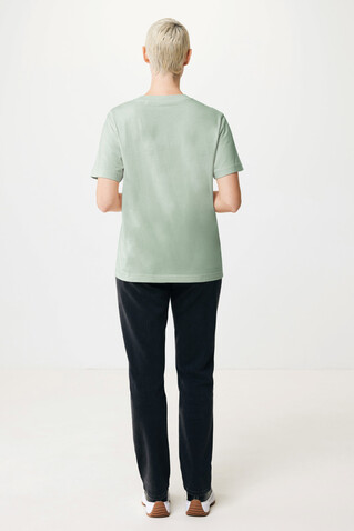 IQONIQ Kakadu relaxed T-Shirt aus recycelter Baumwolle Iceberg green bedrucken, Art.-Nr. T9103.023.XXXL