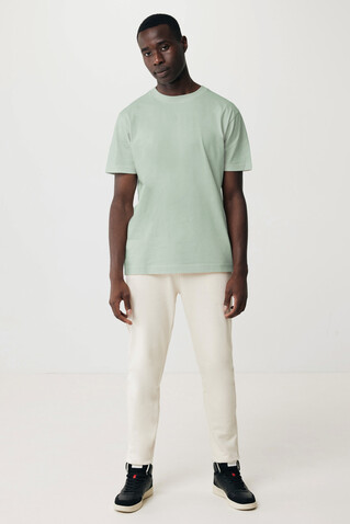 IQONIQ Kakadu relaxed T-Shirt aus recycelter Baumwolle Iceberg green bedrucken, Art.-Nr. T9103.023.XXXL