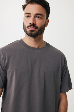 IQONIQ Kakadu relaxed T-Shirt aus recycelter Baumwolle anthrazit bedrucken, Art.-Nr. T9103.019.XXXL IQONIQ Kakadu relaxed T-Shirt aus recycelter Baumwolle anthrazit bedrucken, Art.-Nr. T9103.019.XXXL