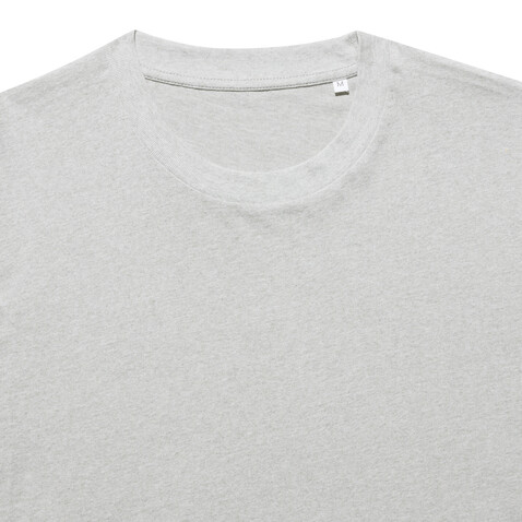 IQONIQ Kakadu relaxed T-Shirt aus recycelter Baumwolle heather grey bedrucken, Art.-Nr. T9103.013.XXL IQONIQ Kakadu relaxed T-Shirt aus recycelter Baumwolle heather grey bedrucken, Art.-Nr. T9103.013.XXL
