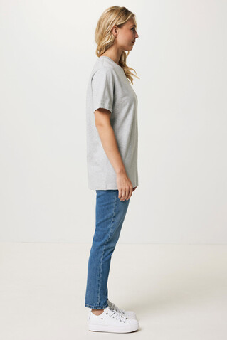 IQONIQ Kakadu relaxed T-Shirt aus recycelter Baumwolle heather grey bedrucken, Art.-Nr. T9103.013.XXL IQONIQ Kakadu relaxed T-Shirt aus recycelter Baumwolle heather grey bedrucken, Art.-Nr. T9103.013.XXL
