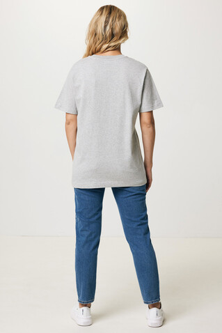 IQONIQ Kakadu relaxed T-Shirt aus recycelter Baumwolle heather grey bedrucken, Art.-Nr. T9103.013.XXL IQONIQ Kakadu relaxed T-Shirt aus recycelter Baumwolle heather grey bedrucken, Art.-Nr. T9103.013.XXL