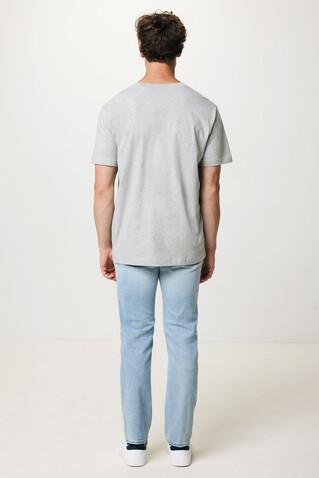 IQONIQ Kakadu relaxed T-Shirt aus recycelter Baumwolle heather grey bedrucken, Art.-Nr. T9103.013.XXL IQONIQ Kakadu relaxed T-Shirt aus recycelter Baumwolle heather grey bedrucken, Art.-Nr. T9103.013.XXL