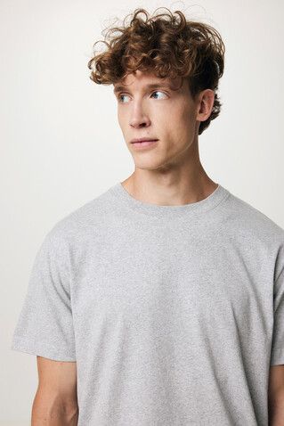 IQONIQ Kakadu relaxed T-Shirt aus recycelter Baumwolle heather grey bedrucken, Art.-Nr. T9103.013.XXL IQONIQ Kakadu relaxed T-Shirt aus recycelter Baumwolle heather grey bedrucken, Art.-Nr. T9103.013.XXL