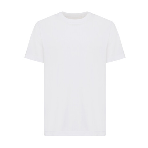 IQONIQ Kakadu relaxed T-Shirt aus recycelter Baumwolle recycled white bedrucken, Art.-Nr. T9103.004.M
