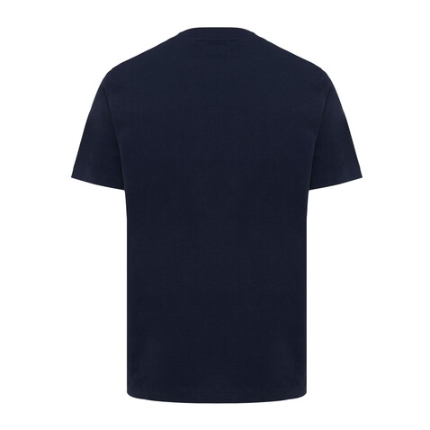 IQONIQ Kakadu relaxed T-Shirt aus recycelter Baumwolle navy blau bedrucken, Art.-Nr. T9103.002.XXXL