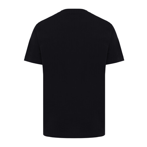 IQONIQ Kakadu relaxed T-Shirt aus recycelter Baumwolle schwarz bedrucken, Art.-Nr. T9103.001.XXXL